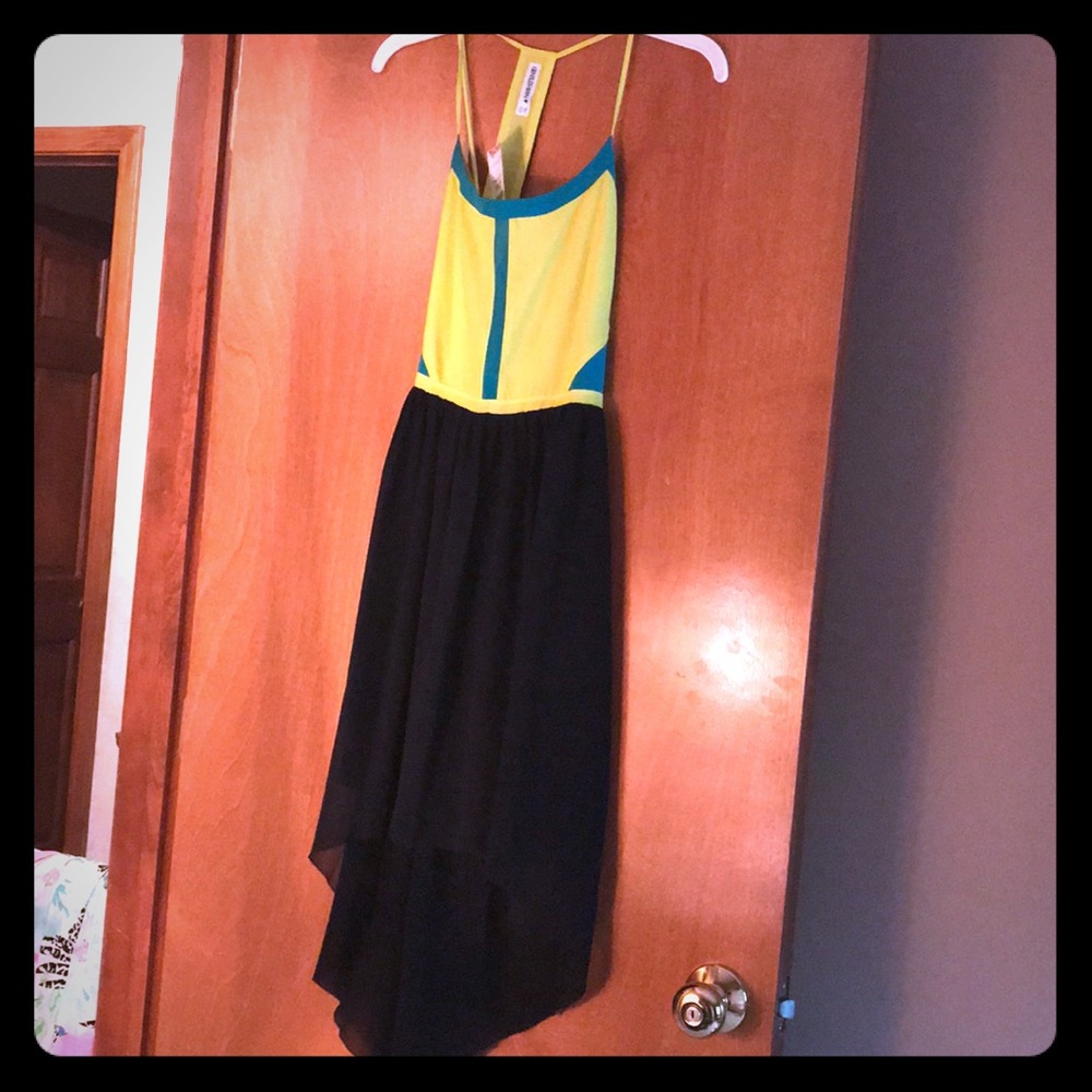 High to low Aztec dress